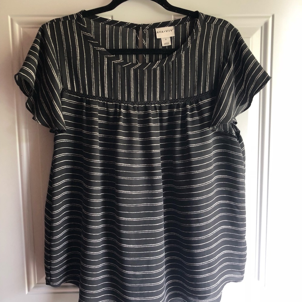 Ava and Viv Silky Shirt
